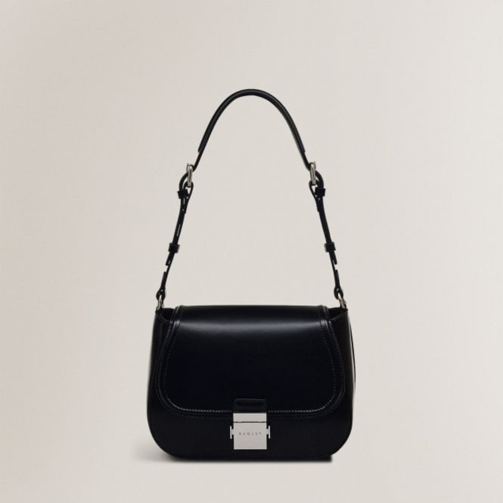 RADLEY Black Leather Shoulder Bag
